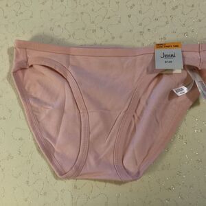 NWT. Jenni, a Macy’s Brand, Womens’s Small Bikini Panty Pink